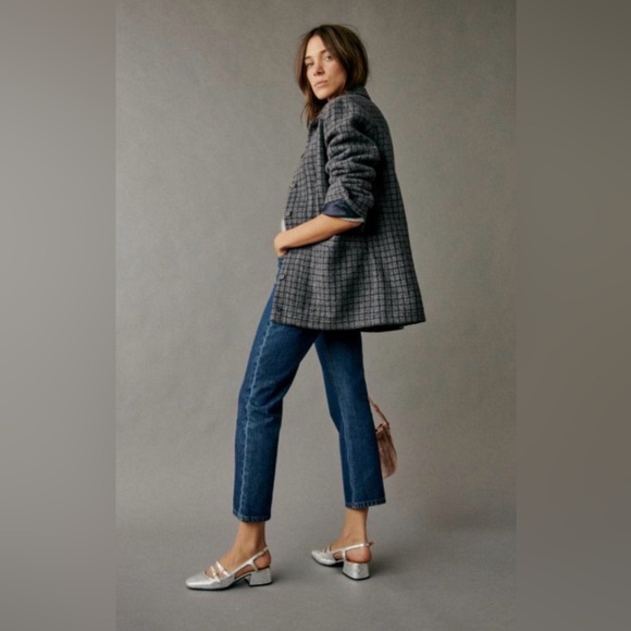 🇫🇷 Sézane Will Jacket Edinburgh Tile - Picture 9 of 9